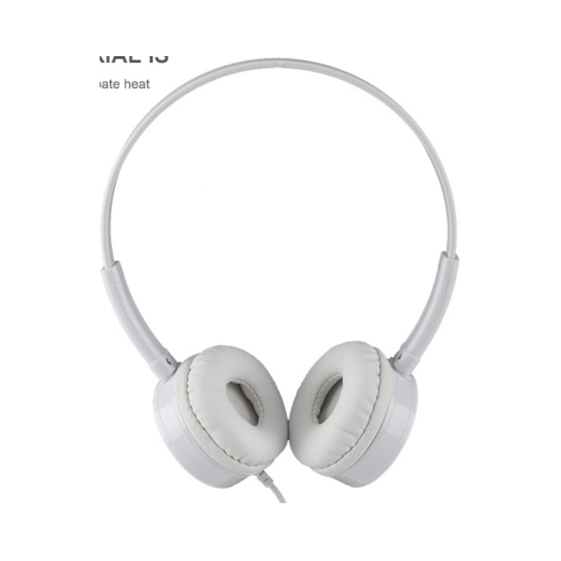 Compact Wired Headset (White)