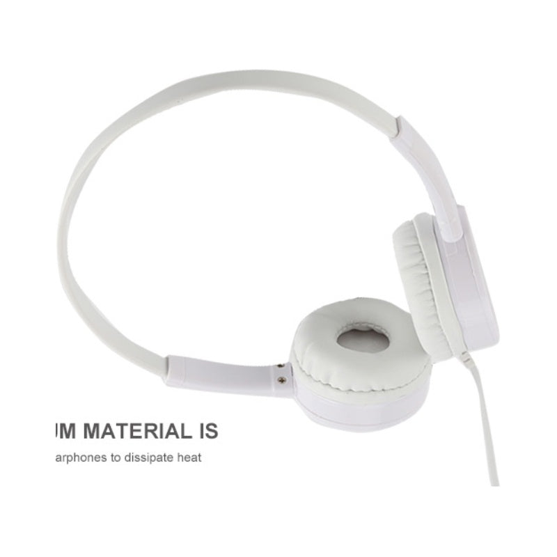 Compact Wired Headset (White)