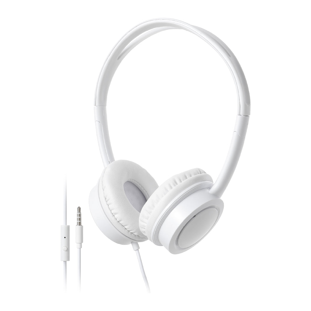 Compact Wired Headset (White)