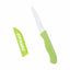 Household Ceramic Knife and Peeler Set (Green)