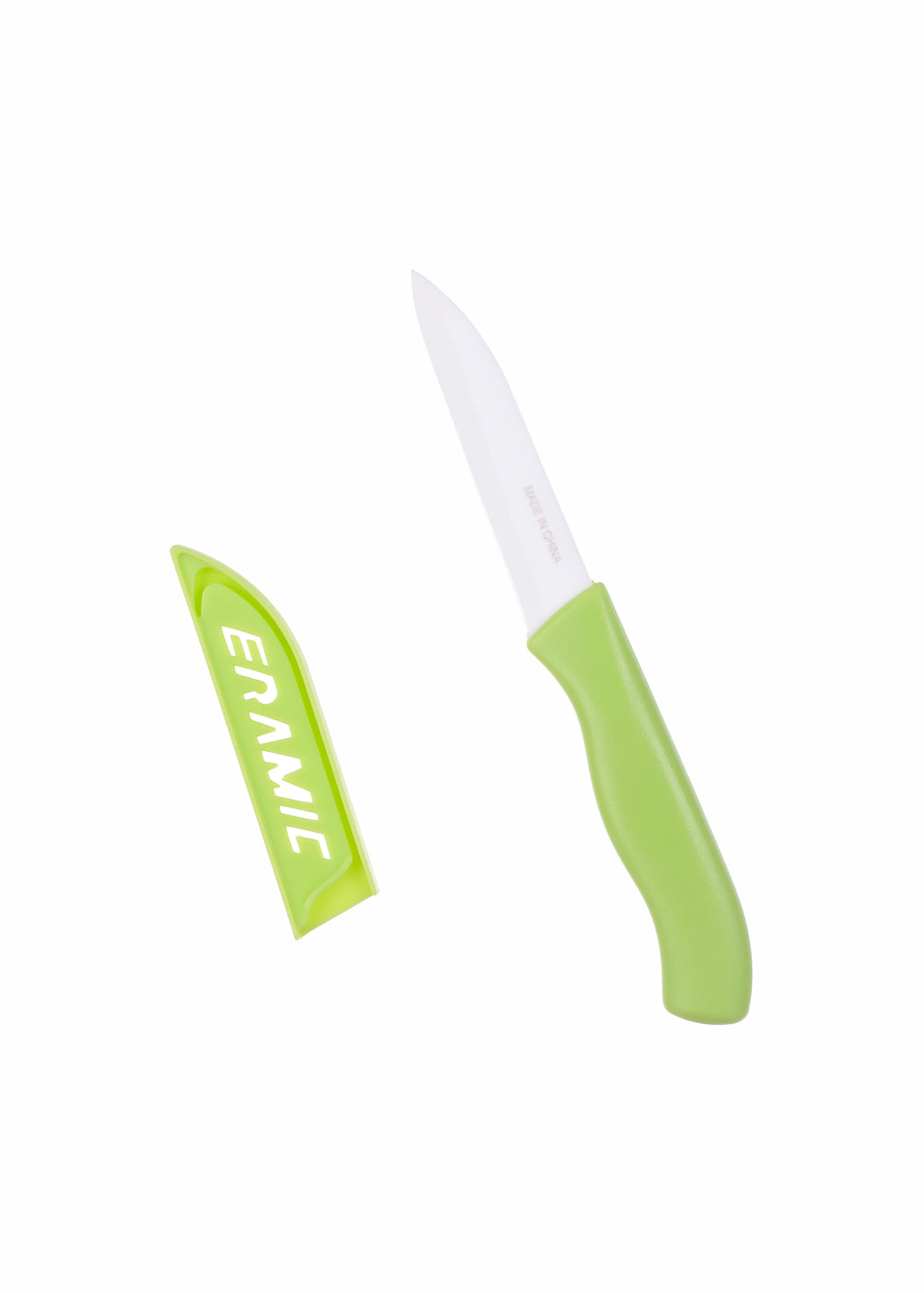 Household Ceramic Knife and Peeler Set (Green)