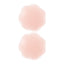 Flower Shape Silicone Nipple Cover 2 Pairs(Nude)