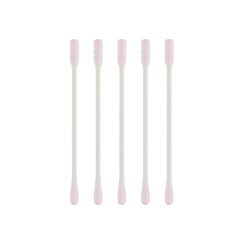 Pink Cotton Swab with Paper Stem (200 Pcs)