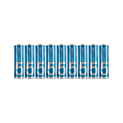 AA Alkaline Battery 8 Pack(Blue)