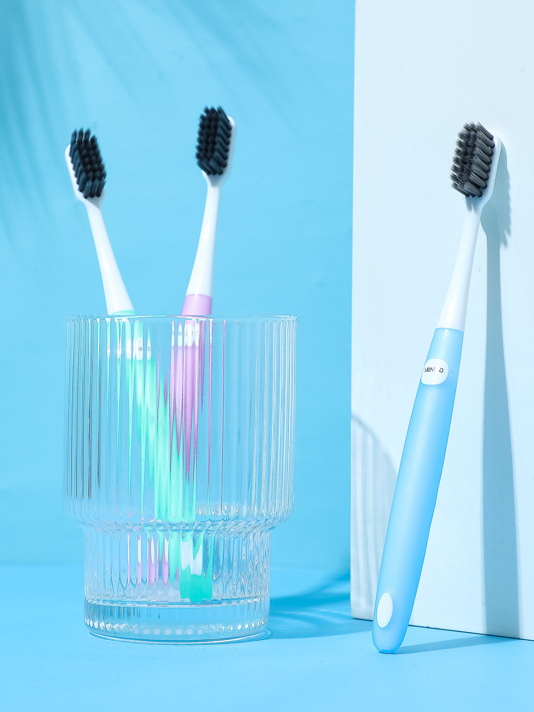 Charcoal Soft Bristles Toothbrush ( 3 Count )