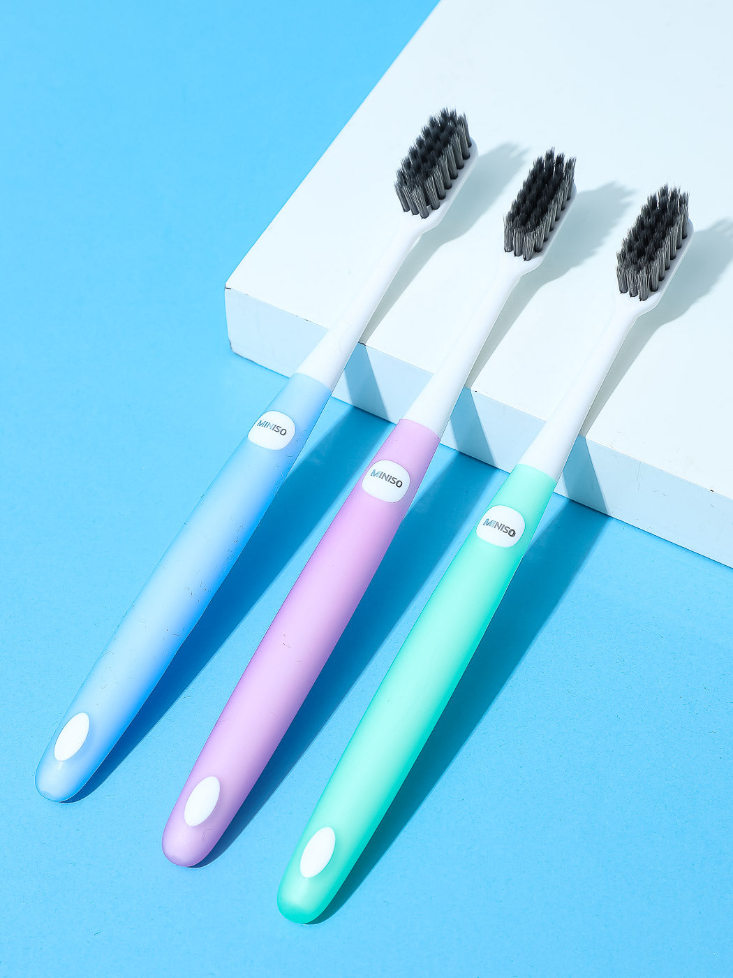 Charcoal Soft Bristles Toothbrush ( 3 Count )