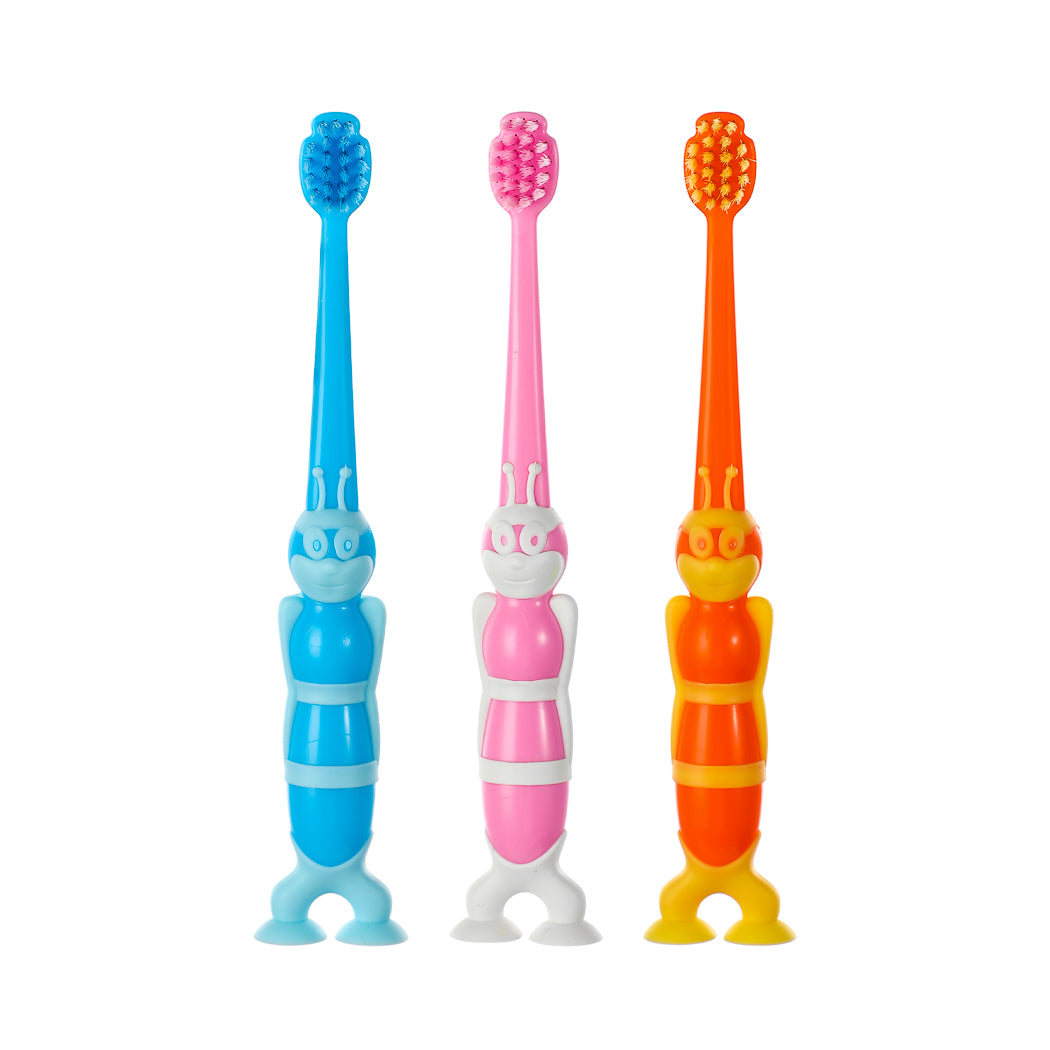 Bees Kid Toothbrush 3 Pack