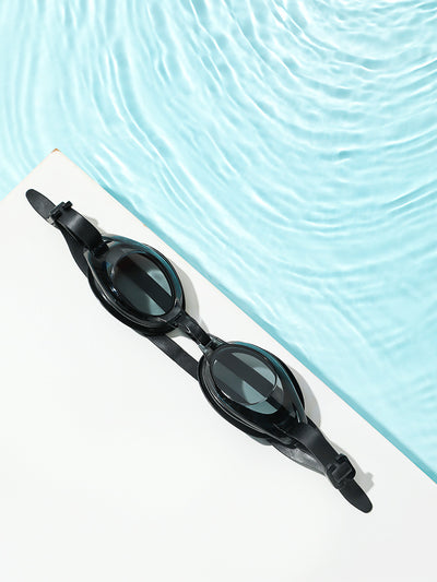 Adult's Basic Swimming Goggles(Black)