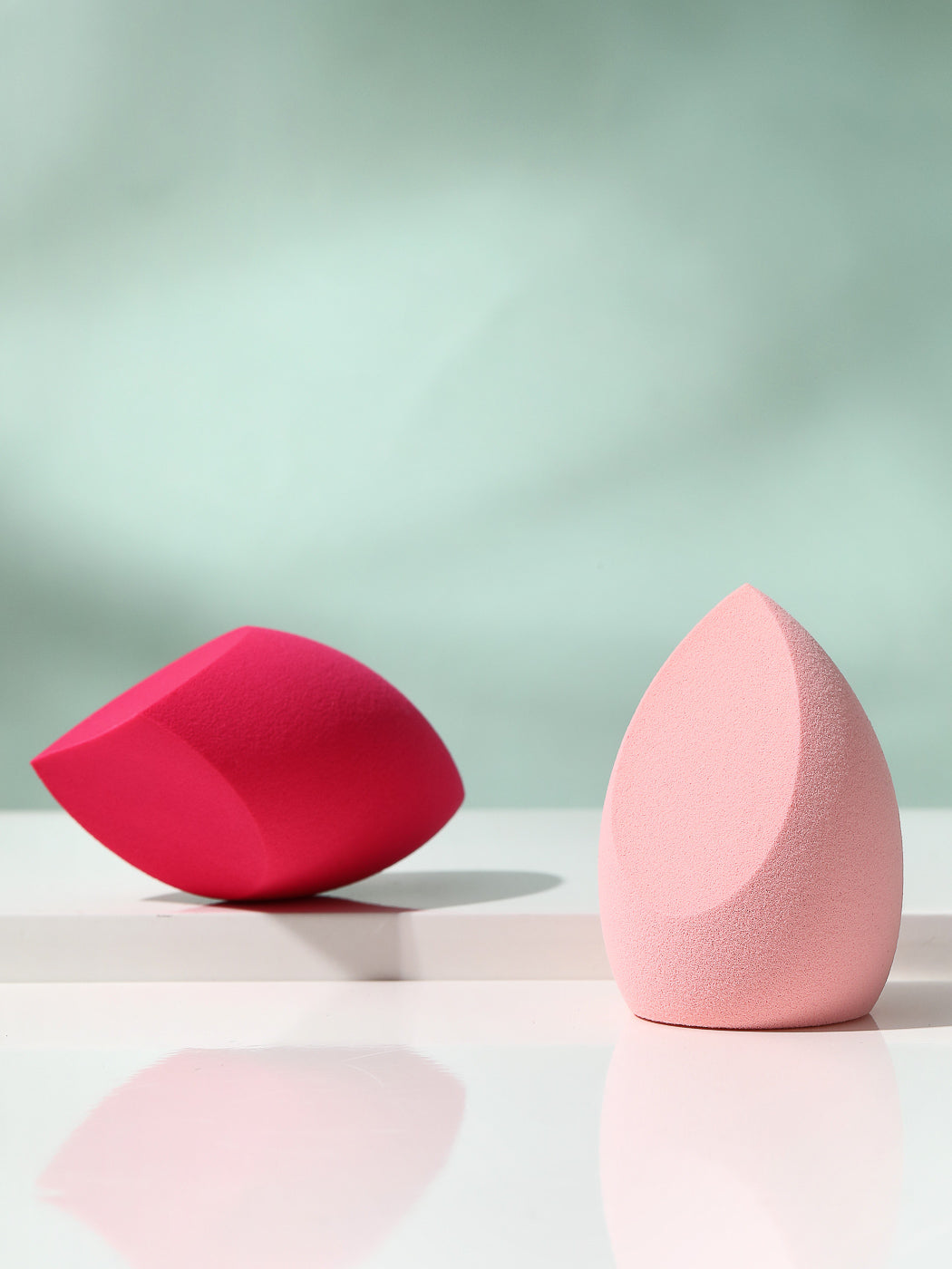 Soft Skin-Friendly Makeup Sponge Set (Double Slanted + Stamp)