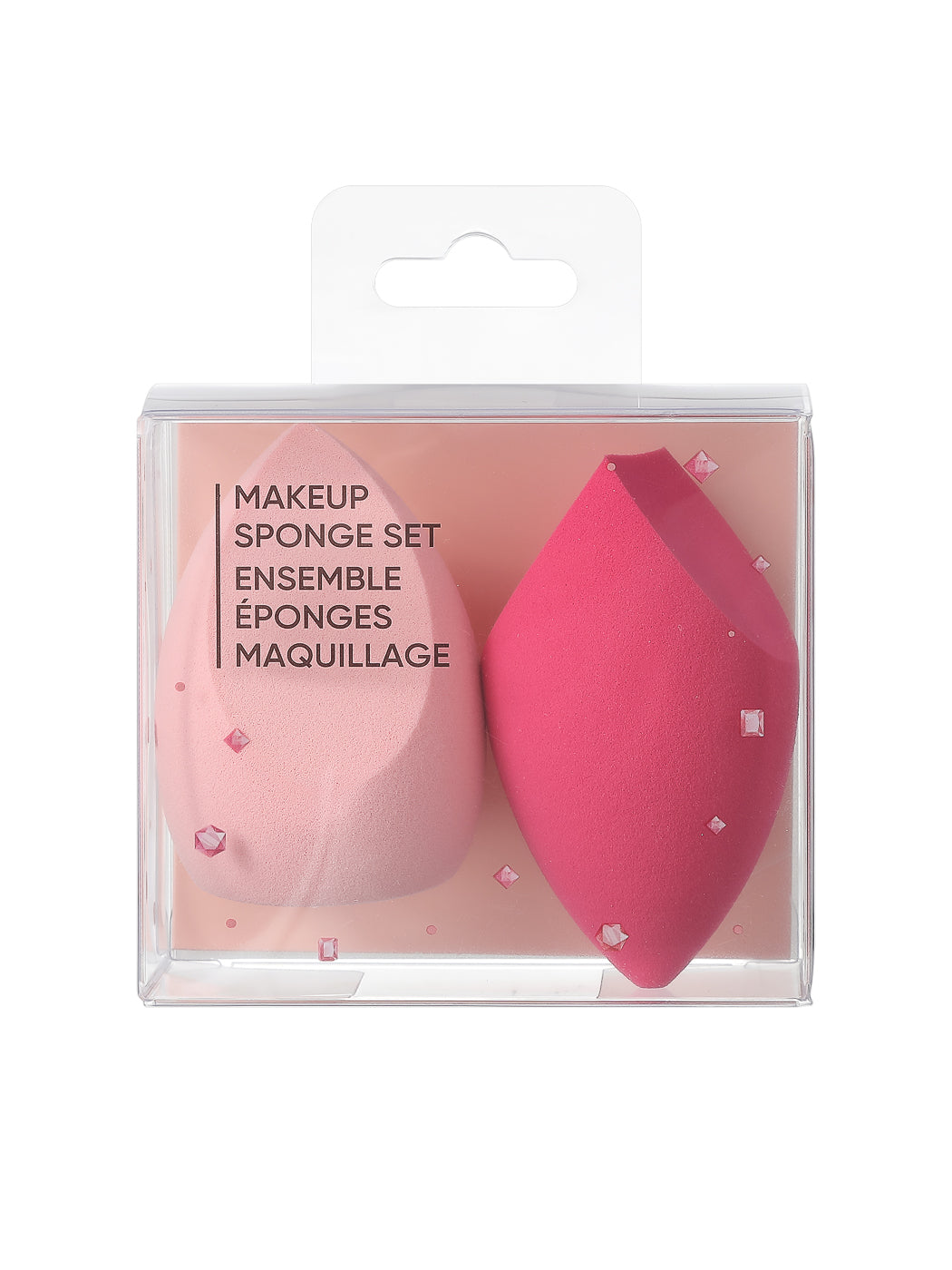 Soft Skin-Friendly Makeup Sponge Set (Double Slanted + Stamp)