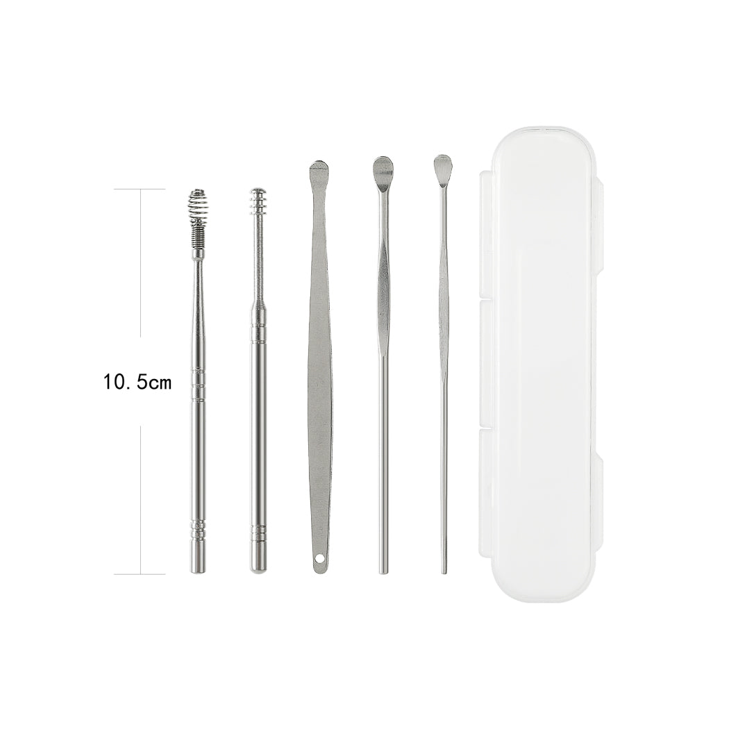 Professional Ear Picks Set (6 pcs)