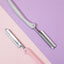 Foldable Eyebrow Razor (with 10 Blades)(Gray)