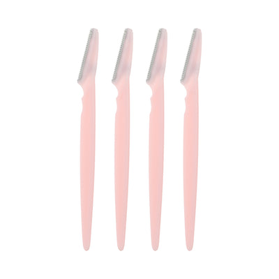 Eyebrow Razors (4 pcs)(Pink)