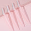 Eyebrow Razors (4 pcs)(Pink)