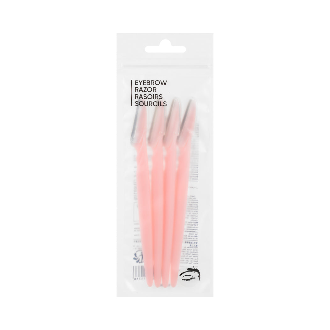 Eyebrow Razors (4 pcs)(Pink)