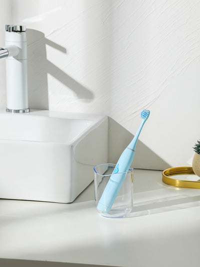 Multi-color Electric Toothbrush Kit(Blue)