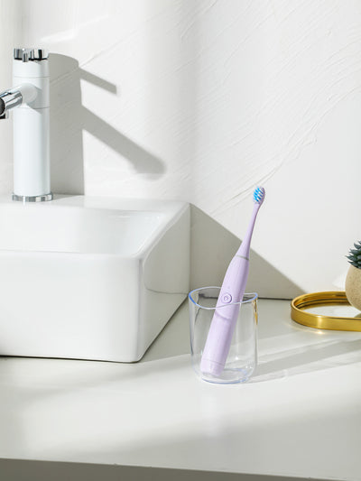 Multi-color Electric Toothbrush Kit(Purple)