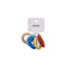 4.5 Colored Spiral Hair Ties (5pcs)