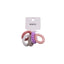 4.5 Colored Spiral Hair Ties (5pcs)