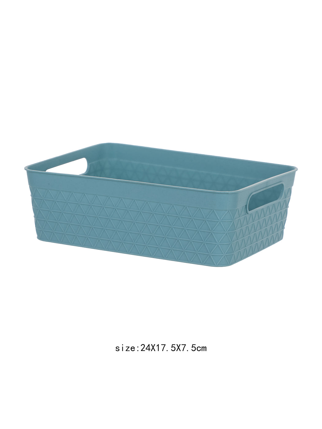 Waffle Patterned Storage Basket (M)