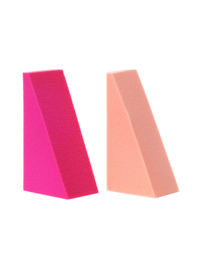 Triangle Powder Puffs (Purple & Pink，20 pcs)