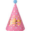 Birthday Party Hat(Pink, Wavy Dots)