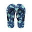 Coconut Forest Series Flip-Flops for Men(41-42,Coconut tree)