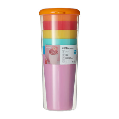 Colorful Portable Cup Set（Set of 6）