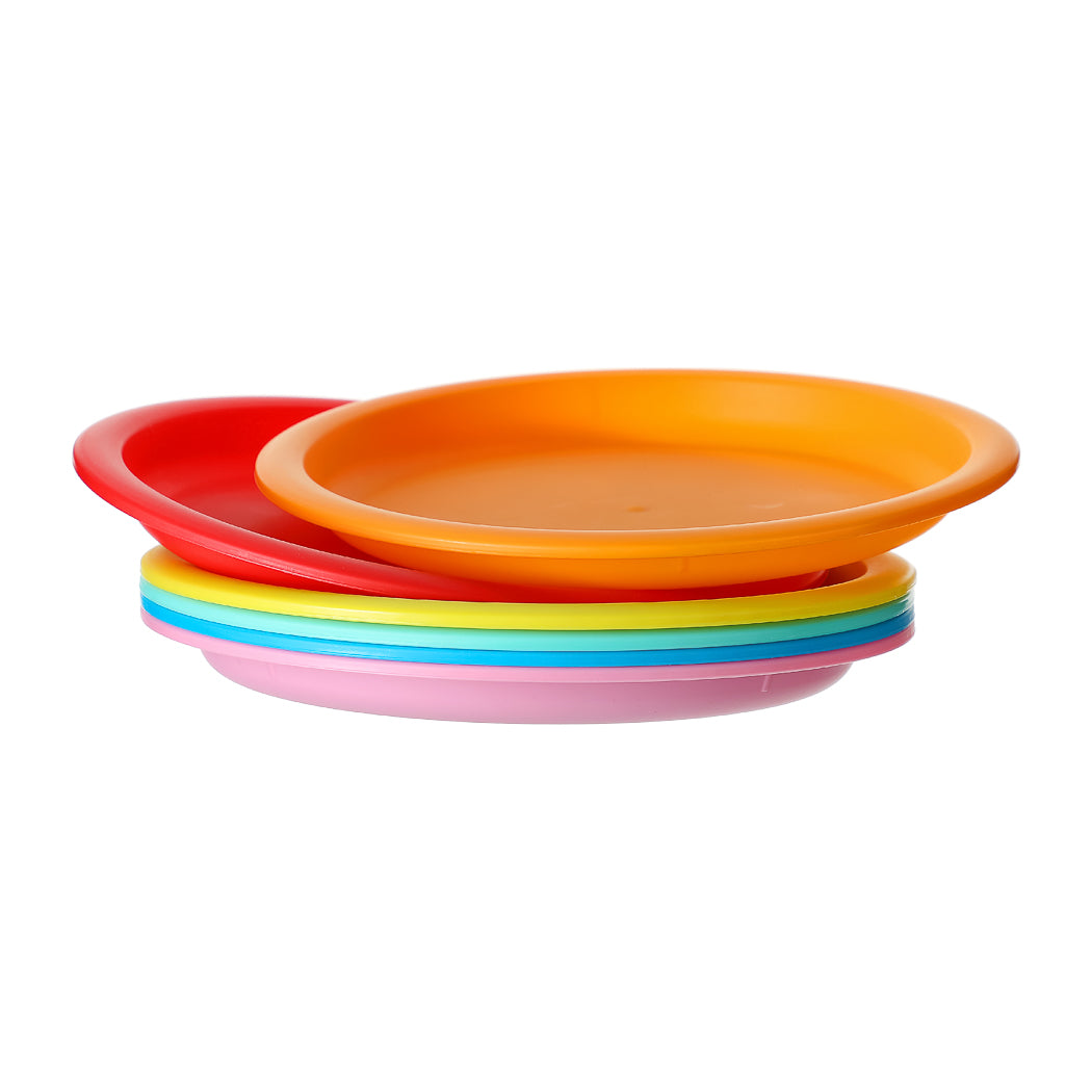 Colorful Portable Plate Set（Set of 6）