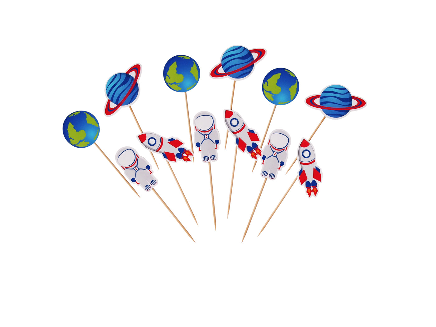 Astronaut Picks - 4 Designs*3