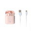 Macaron Half In-Ear TWS Earphones  Model: S88(Pink)