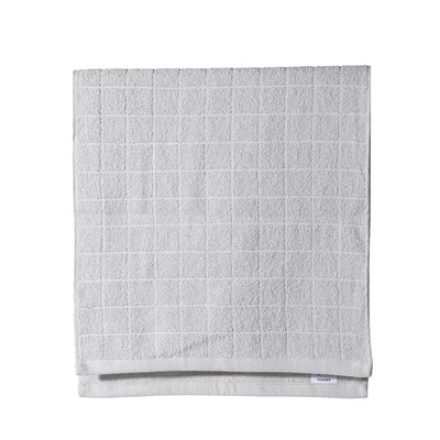 Super Value Check Pure Cotton Towel (Gray)