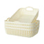 Storage Basket, M (4 pcs)( White)