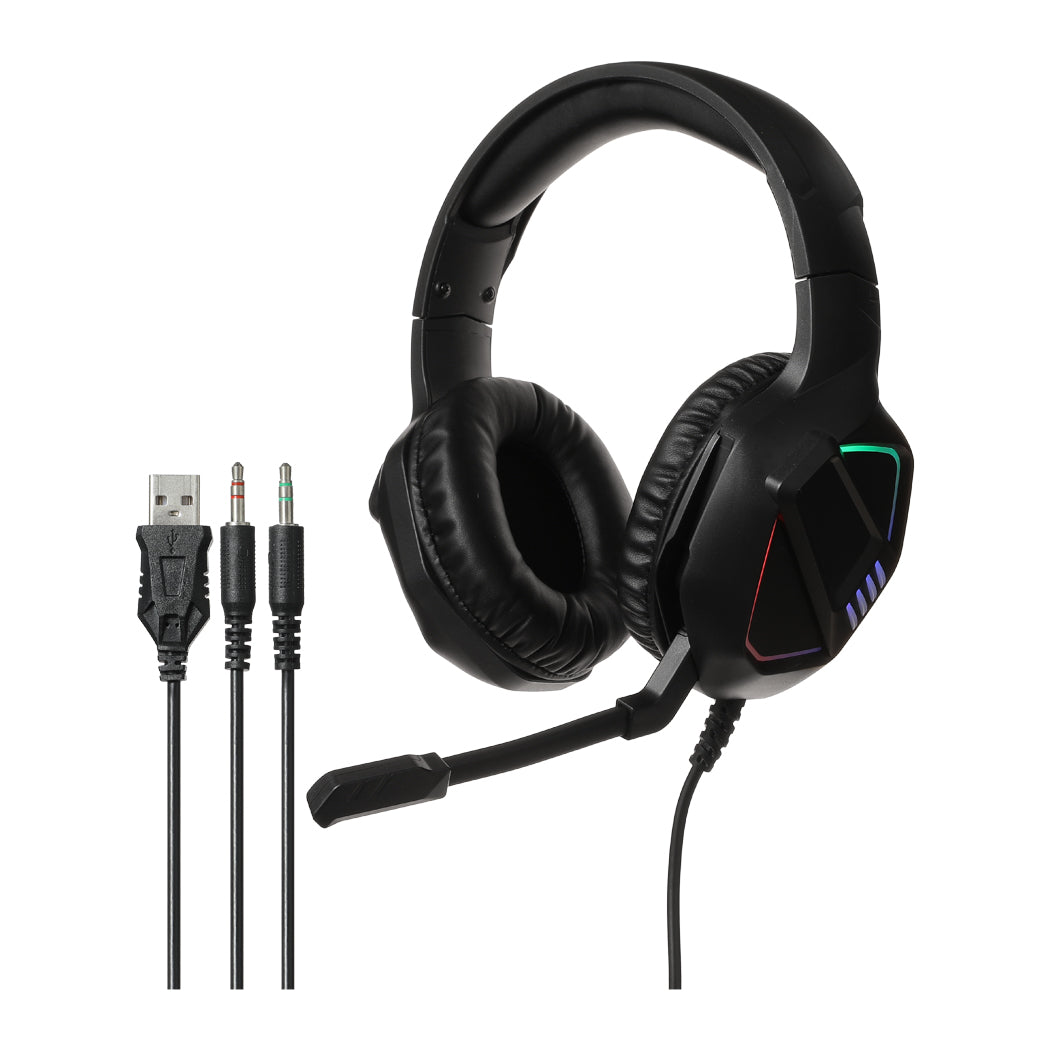 Gaming Headset with Lights, Model: H02