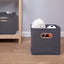 Non-Woven Fabric Foldable Storage Bin (2 pcs)