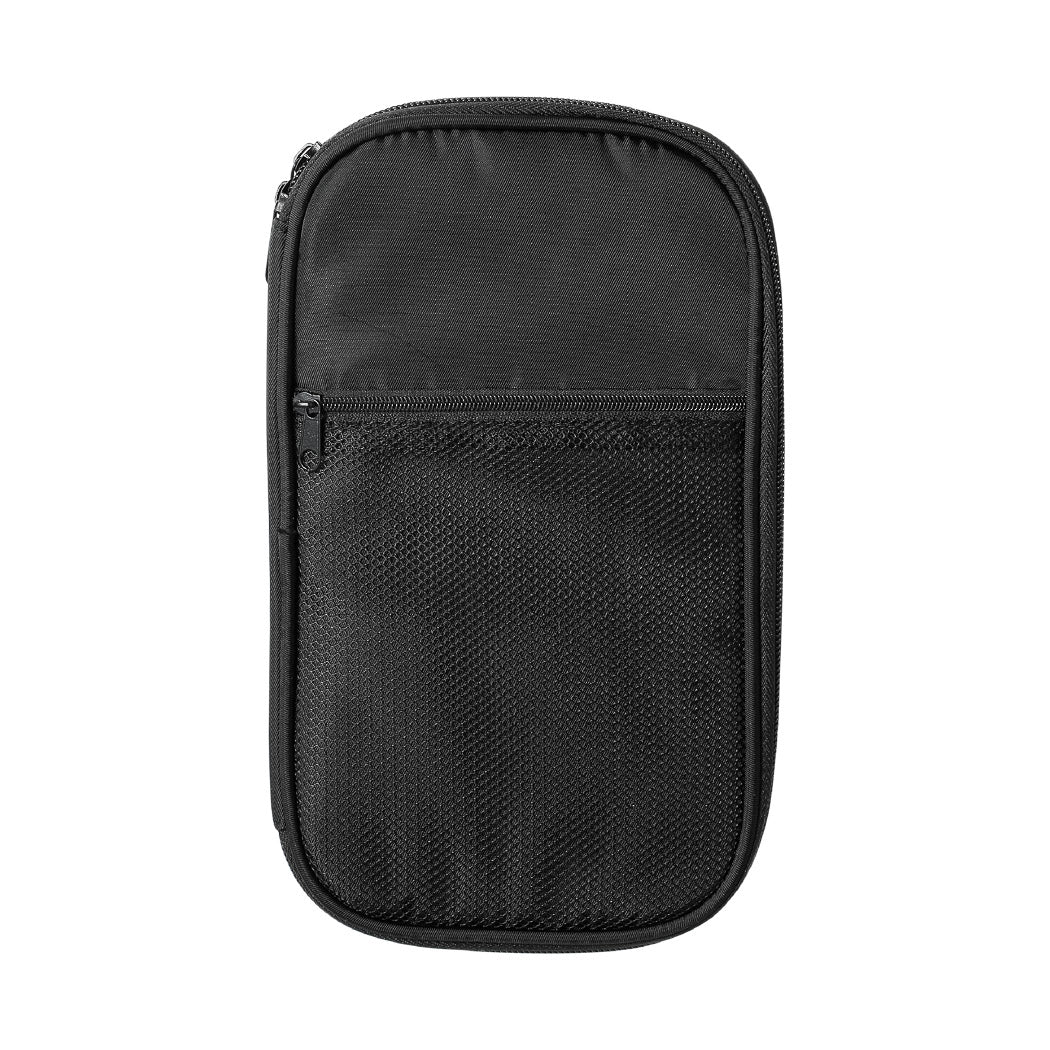 Multipurpose Pouch for Credentials and Receipts (Black)