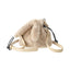 Plush Rabbit Crossbody Bag(Apricot)