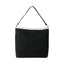 Retro Lamb Like Fabric Shoulder Bag(Black)