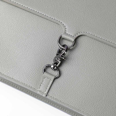 Crossbody Bag with Snap Hook( Gray)