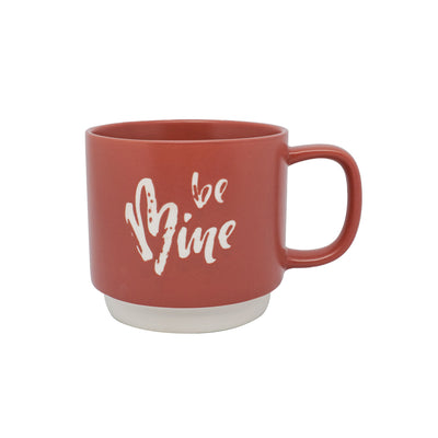 Solid Base Color Ceramic Mug - 400mL(Pink)