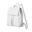 Scalloped Flap Backpack(White)