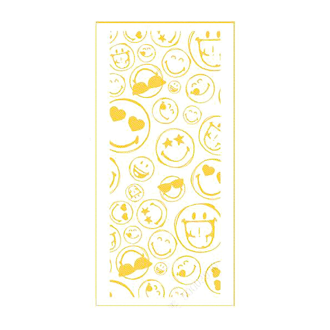 SmileyWorld Collection Fine Fiber Hand Towel (Yellow)