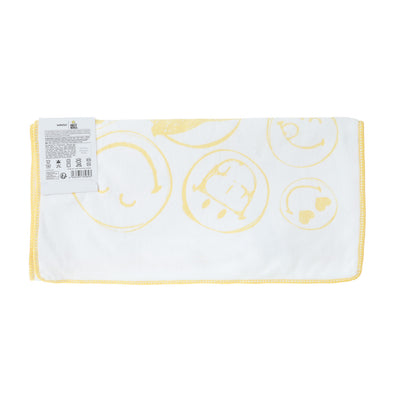 SmileyWorld Collection Fine Fiber Hand Towel (Yellow)