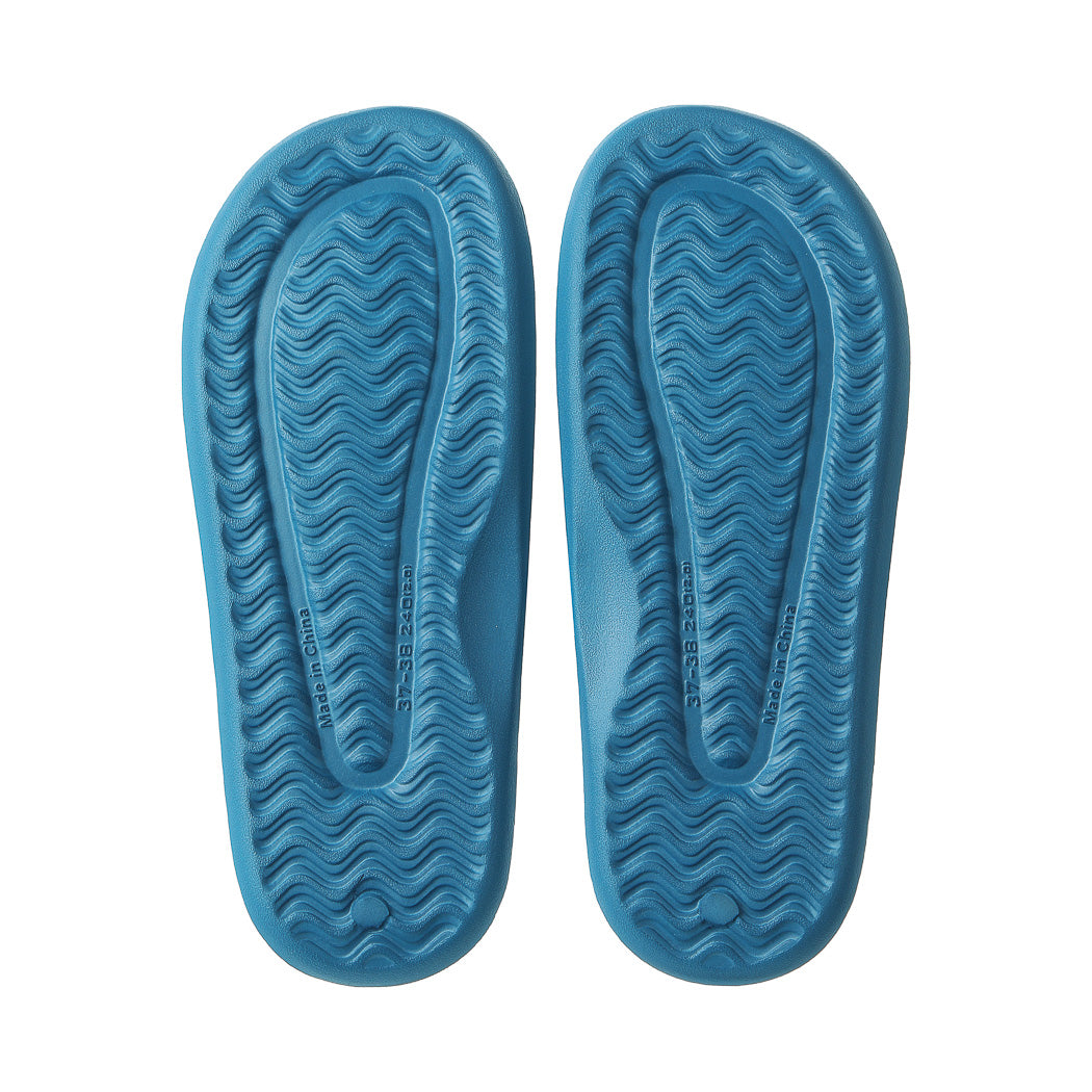 Convenient Lightweight Bath Slippers (41-42,Dark Blue)