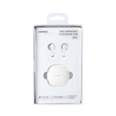 Noise Cancelling Mini TWS Earphones  Model: Q51B(White)