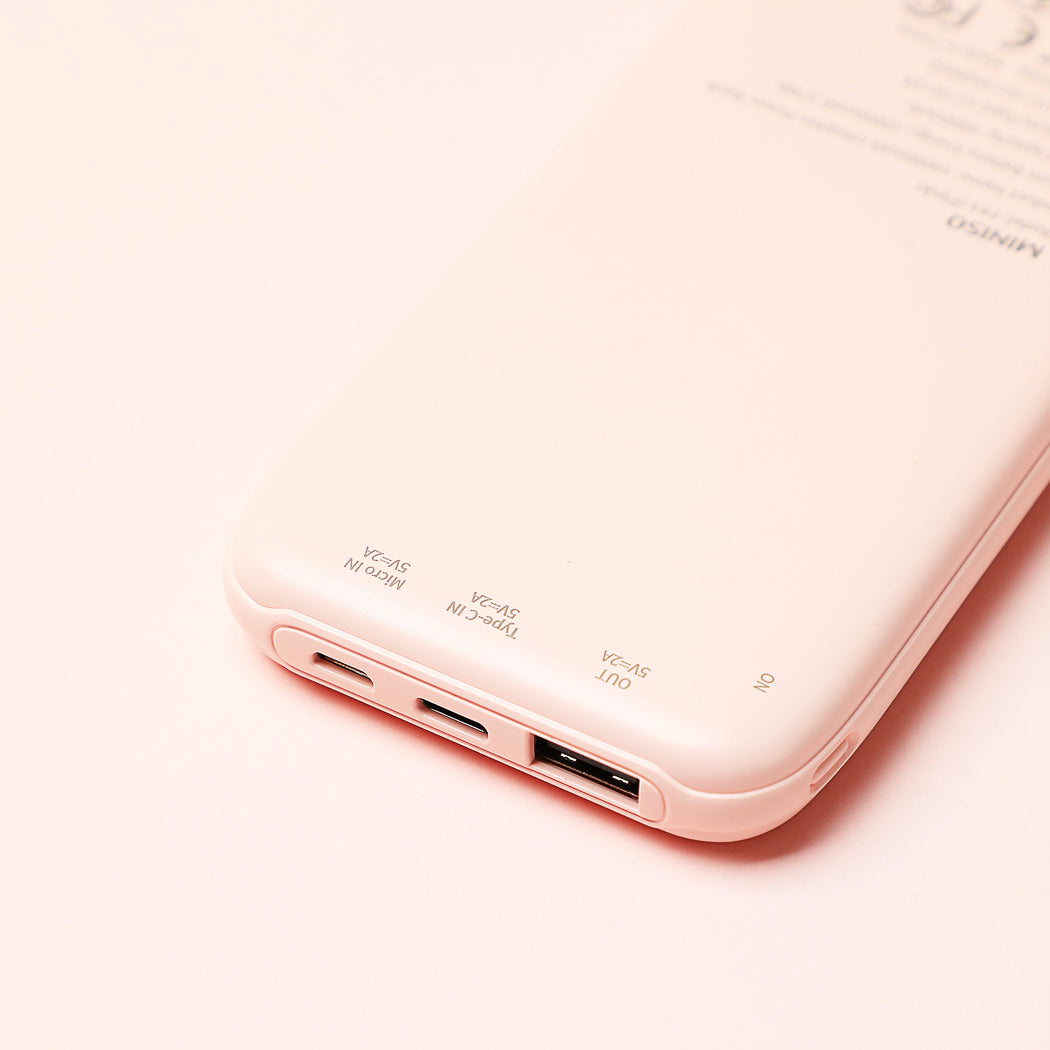 10000mAh Ultrathin Power Bank  Model: F63(Pink)