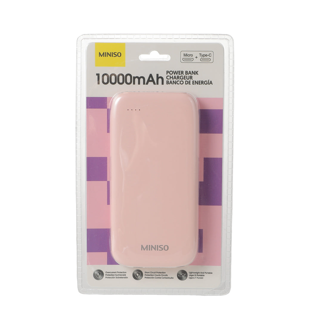 10000mAh Ultrathin Power Bank  Model: F63(Pink)