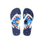 Miniso Disney Mickey Mouse Sports Collection Men's Flip-Flops(Blue & White,41-42)