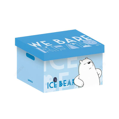 We Bare Bears Collection 5.0 Cardboard Storage Box(Ice Bear)