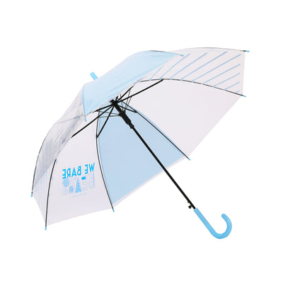 We Bare Bears Collection 5.0 Transparent Long-handled Umbrella(Ice Bear)